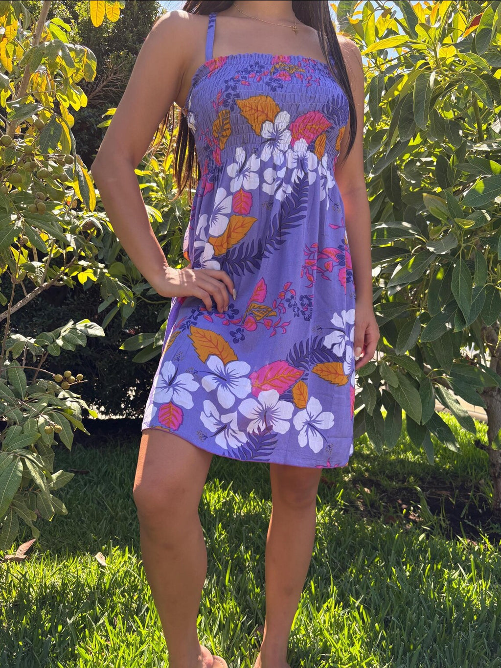Aulani Sun Dress - Purple