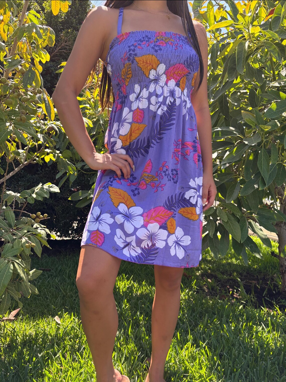 Aulani Sun Dress - Purple