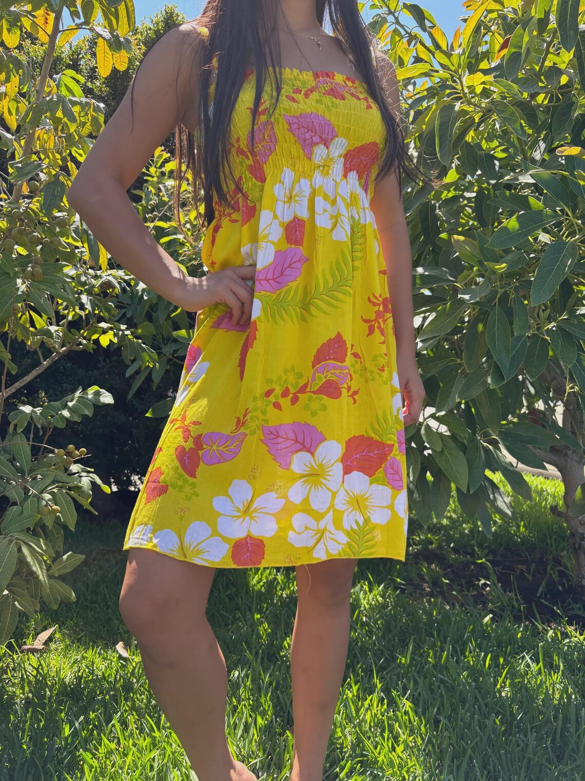 Aulani Sun Dress - Yellow