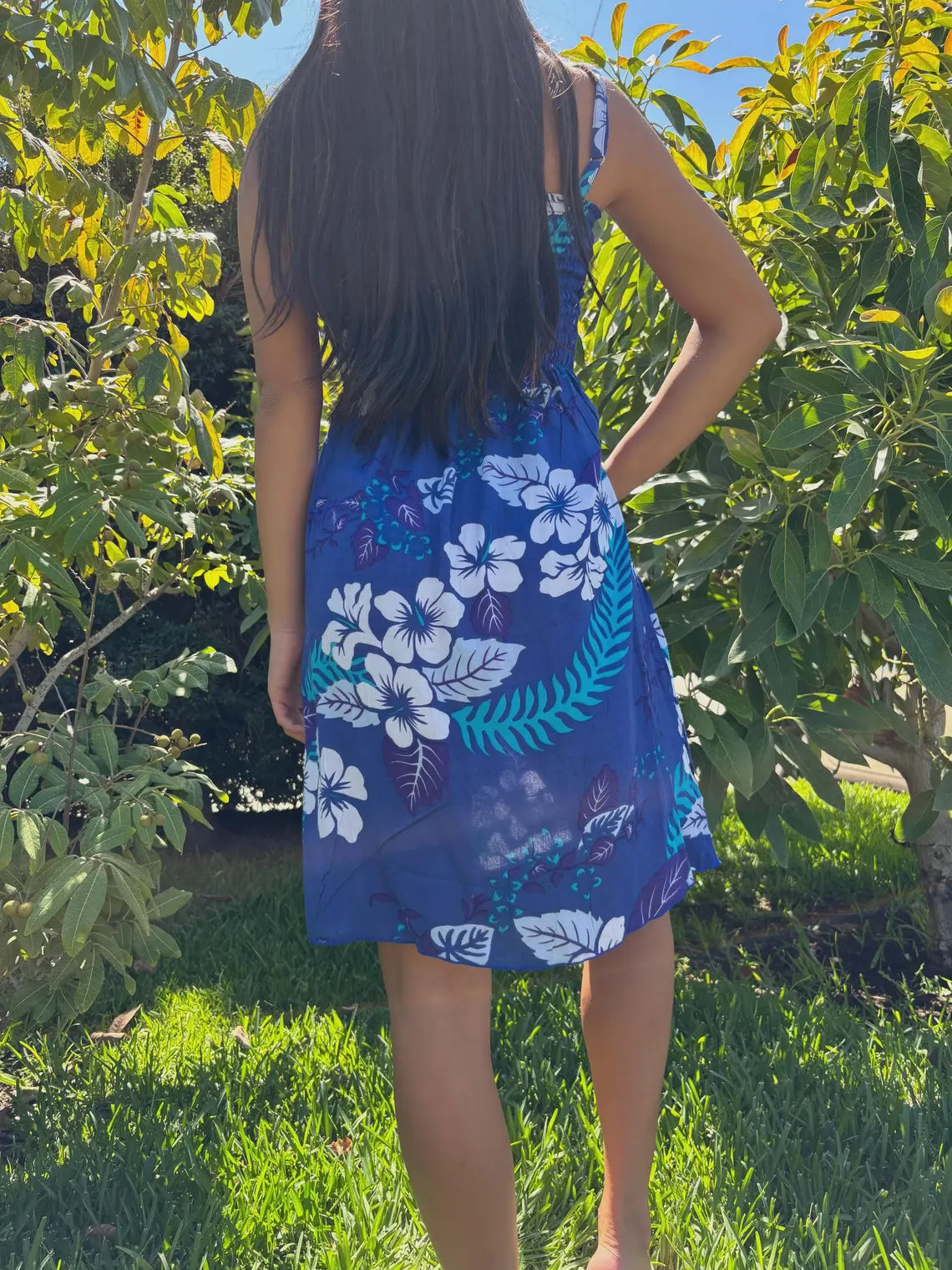 Aulani Sun Dress - Blue