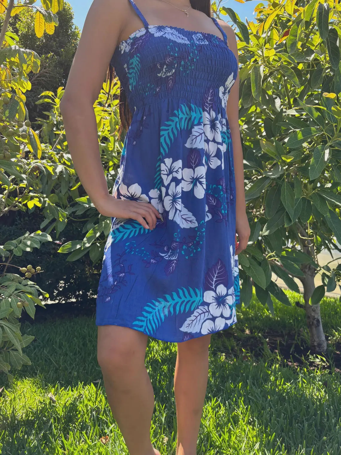 Aulani Sun Dress - Blue