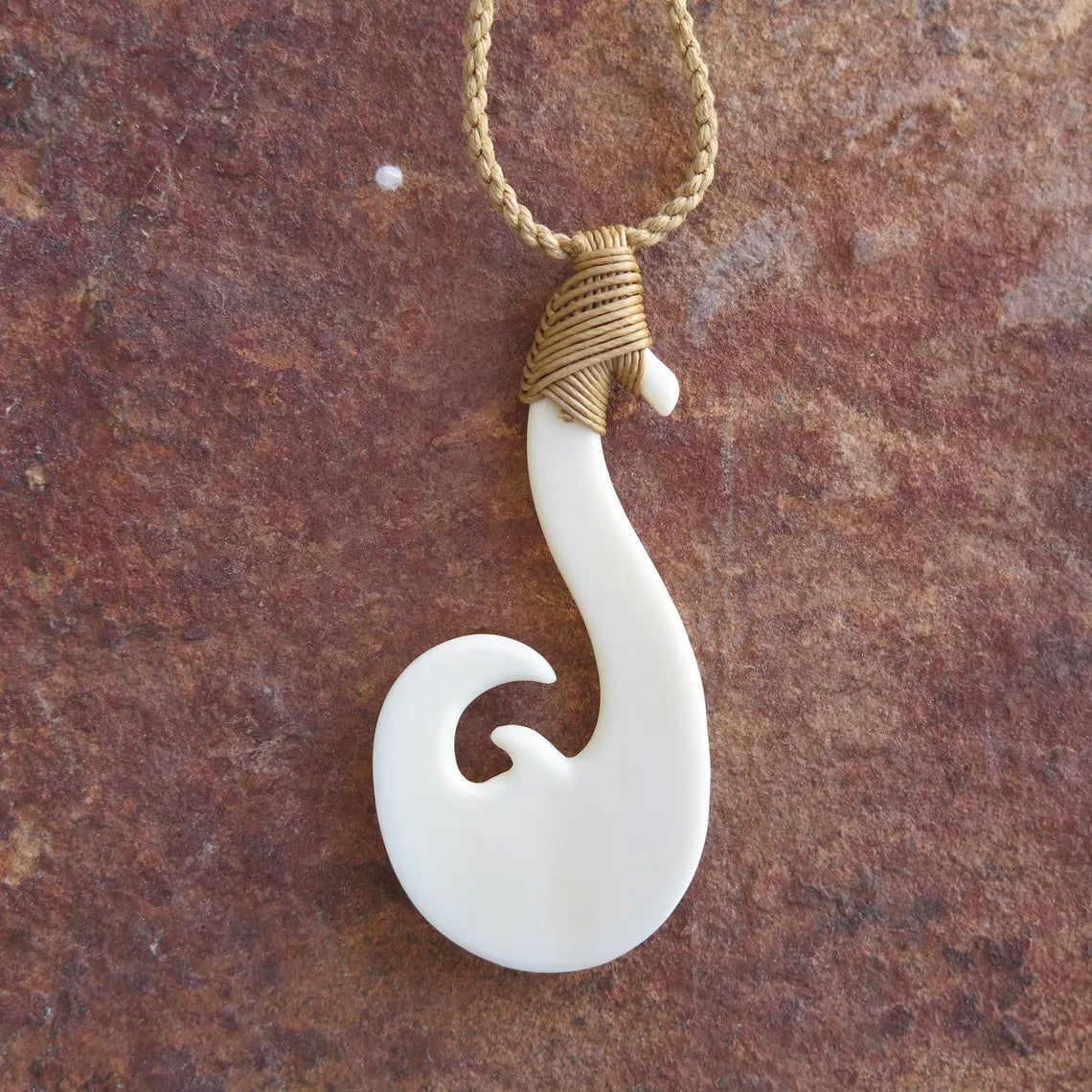 Honu Sea Turtle Fish Hook Pendant