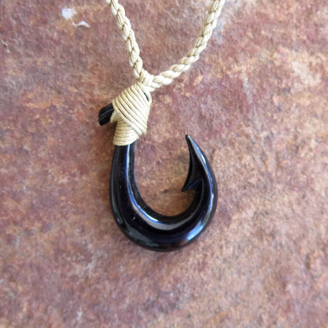 Maori Classic Fish Hook Pendant