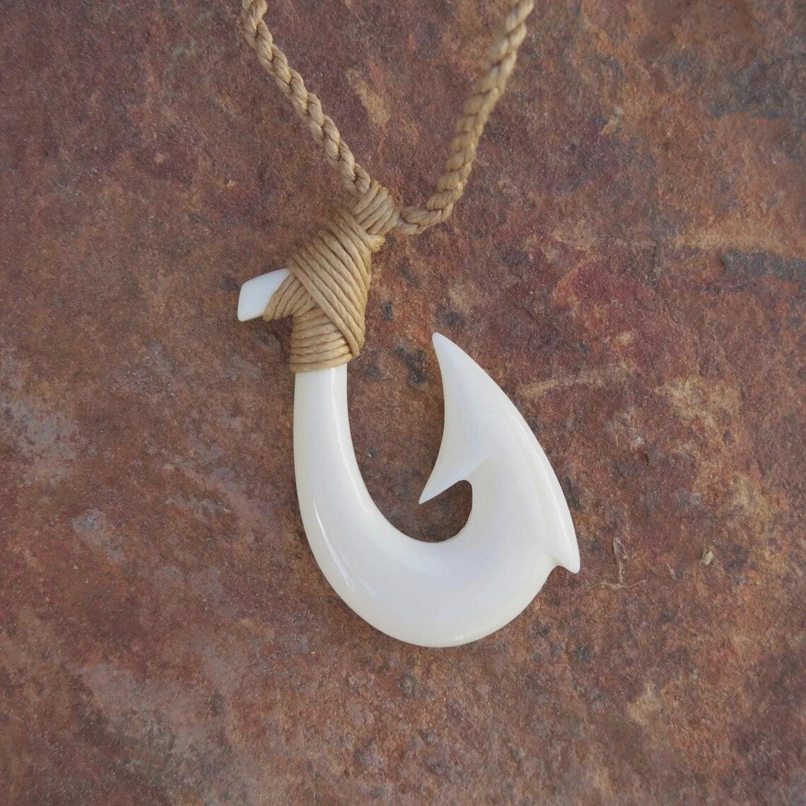 Maori Classic Fish Hook Pendant