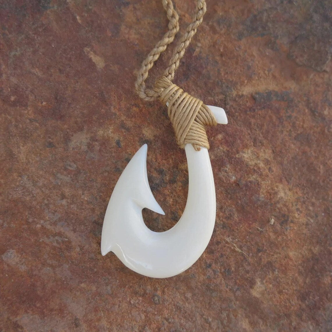 Maori Classic Fish Hook Pendant