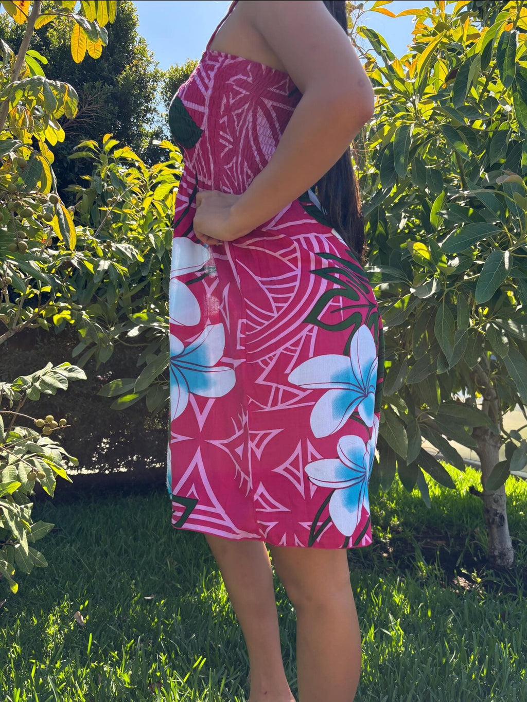 Luana Sun Dress - Pink