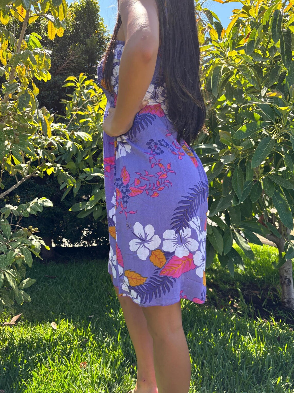 Aulani Sun Dress - Purple