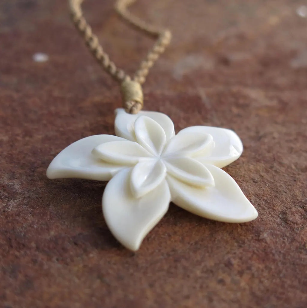 Plumeria Blossom Pendant