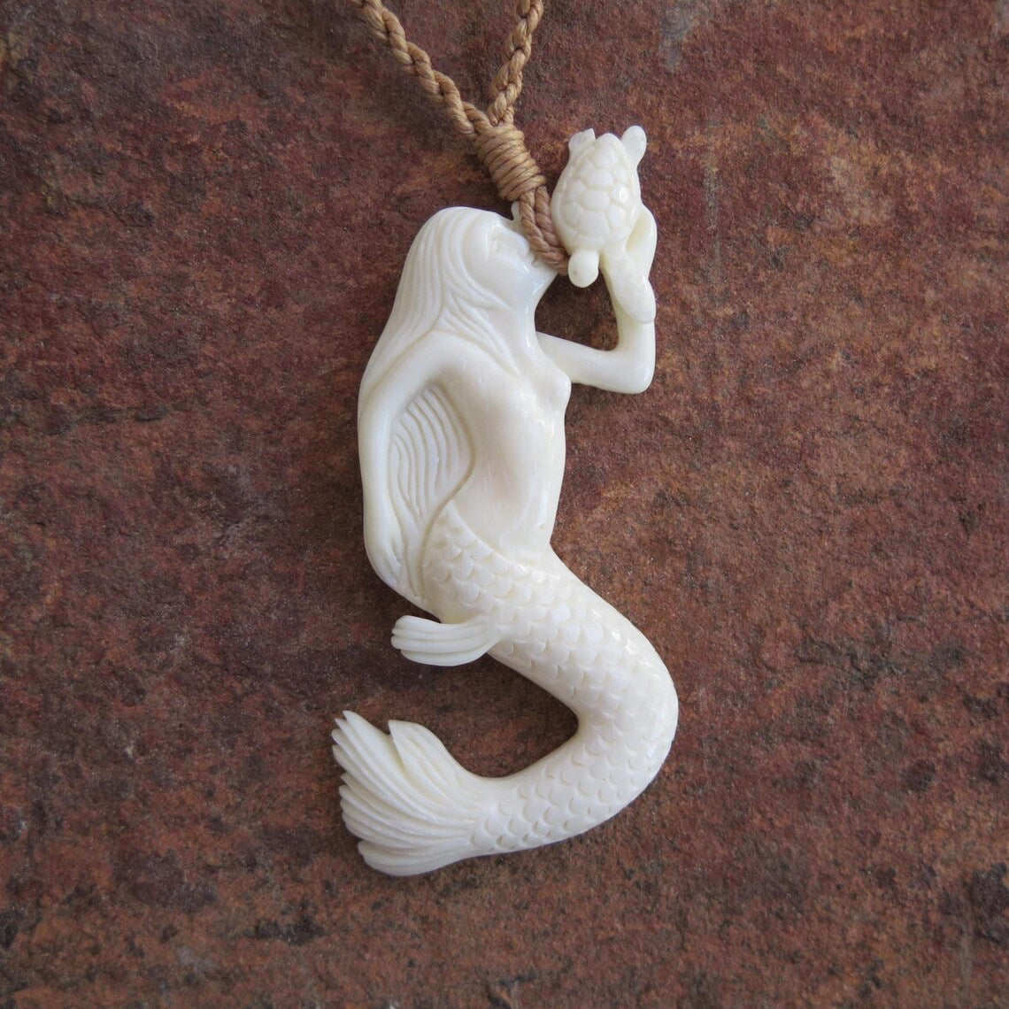 Wahine and Honu Pendant