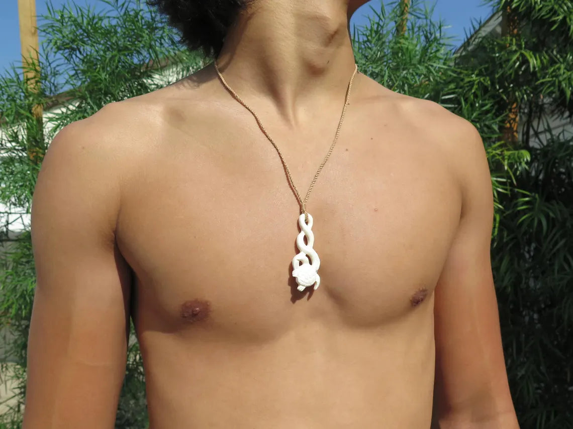 Honu Infinity Pendant