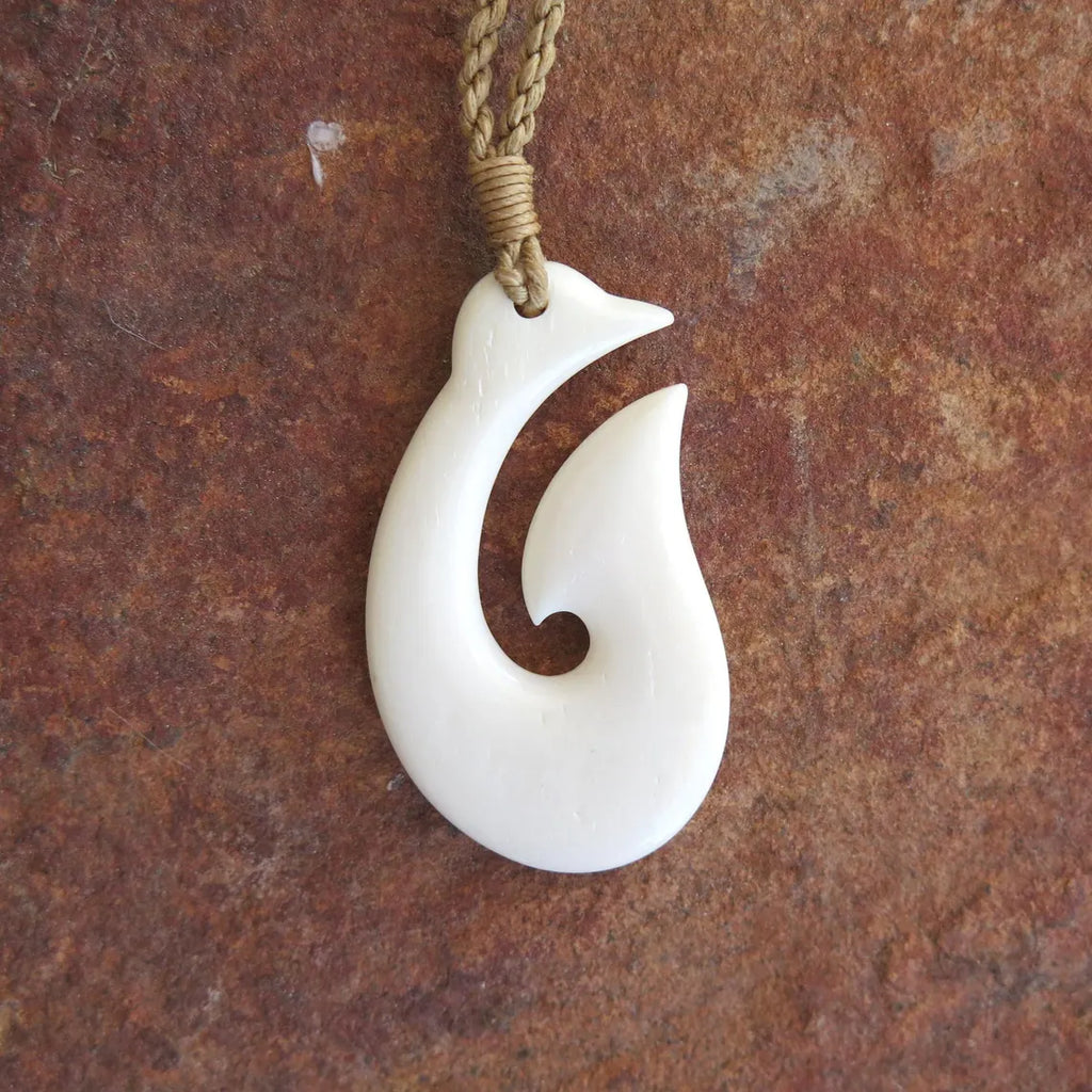 Maori Abstract Fish Hook Pendant