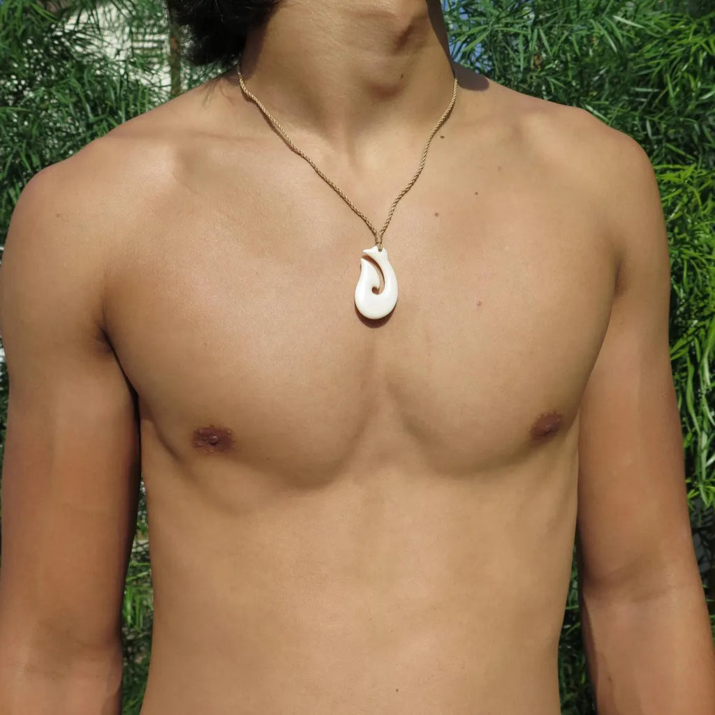Maori Abstract Fish Hook Pendant