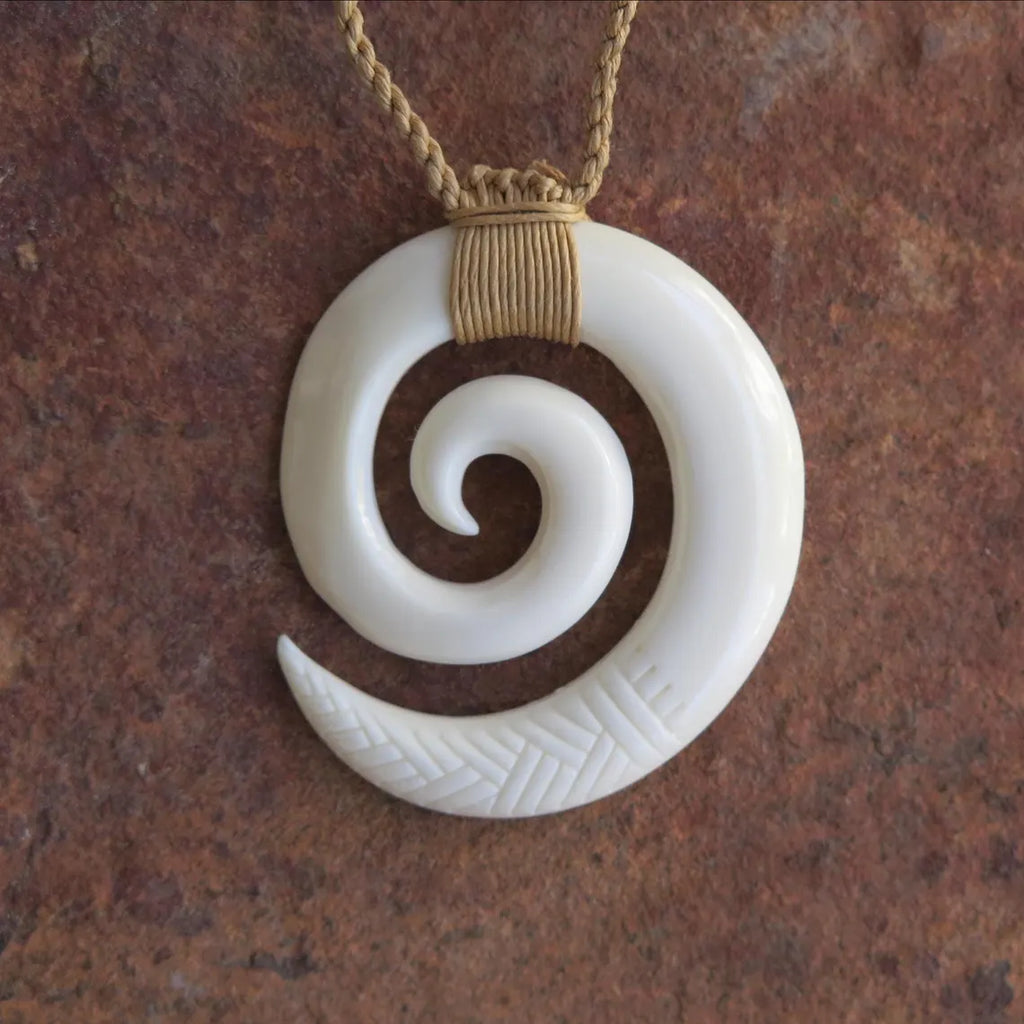 Spiral Tribal Pendant