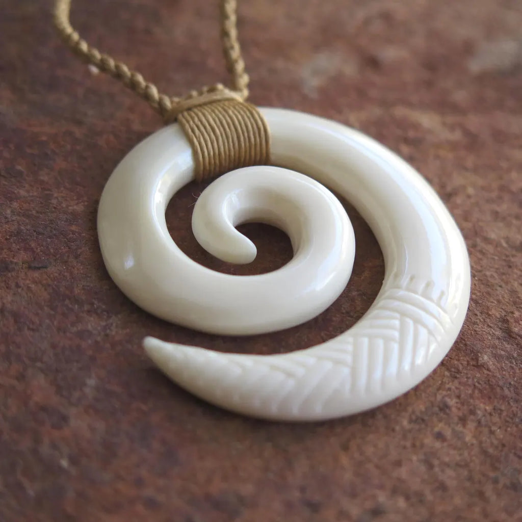 Spiral Tribal Pendant