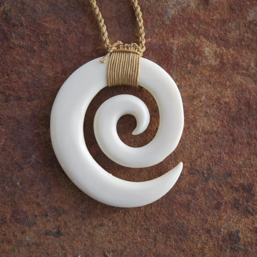 Spiral Tribal Pendant