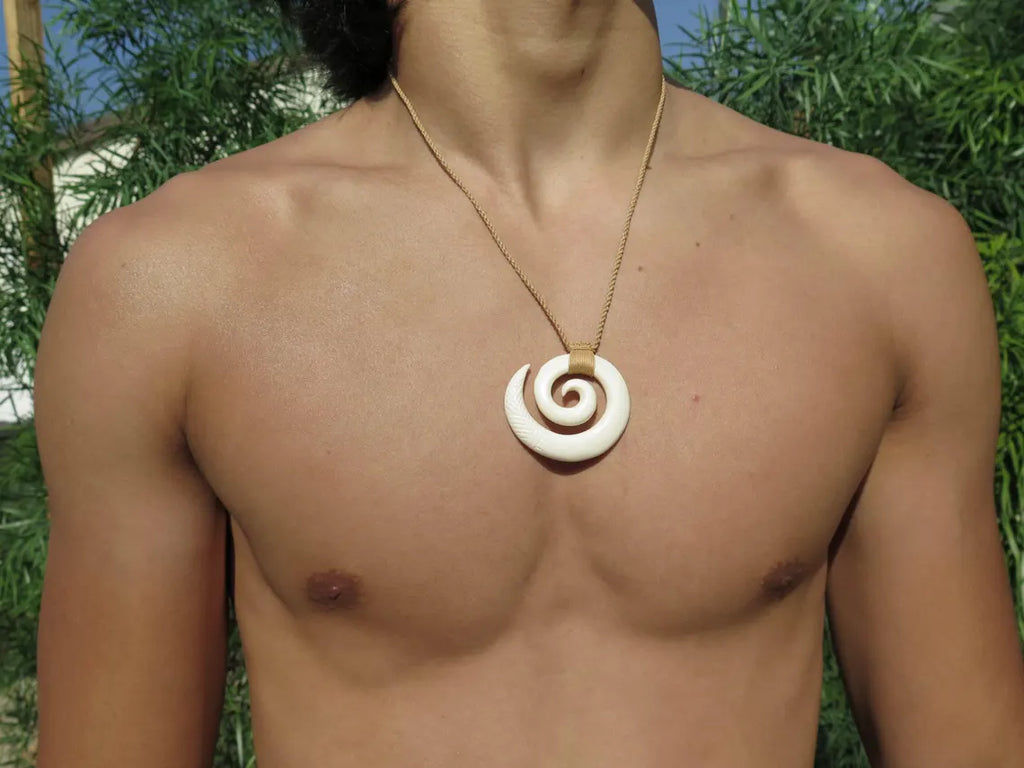 Spiral Tribal Pendant