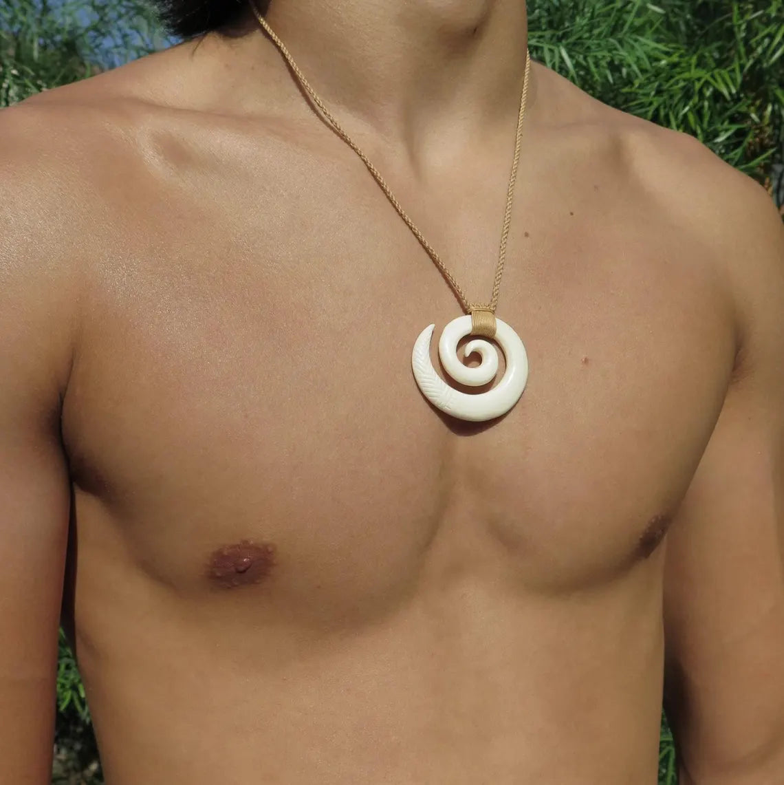 Spiral Tribal Pendant