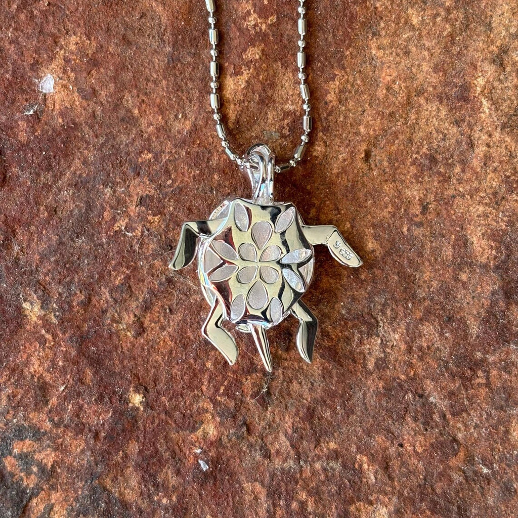 Honu Mobile Pendant - Silver