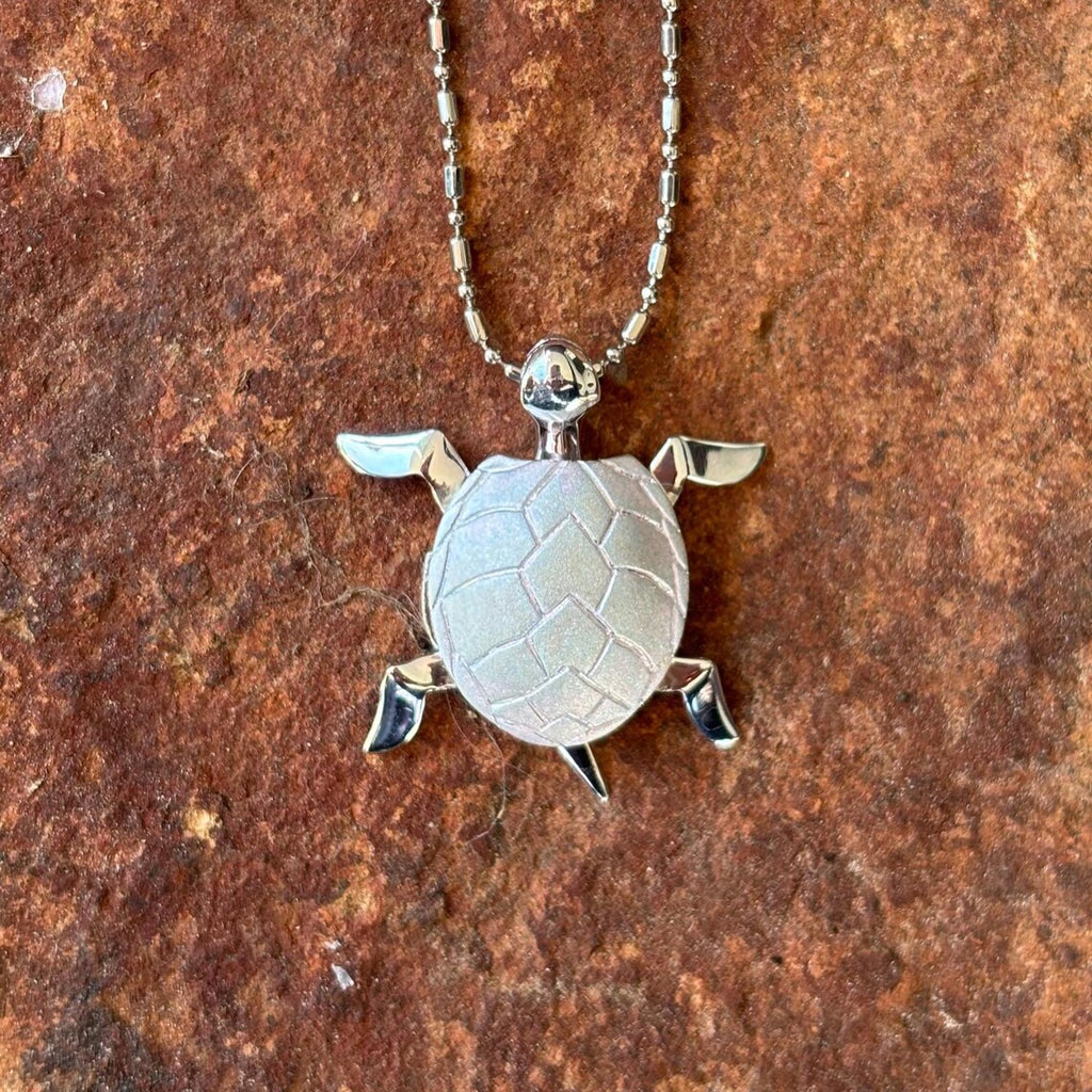 Honu Mobile Pendant - Silver