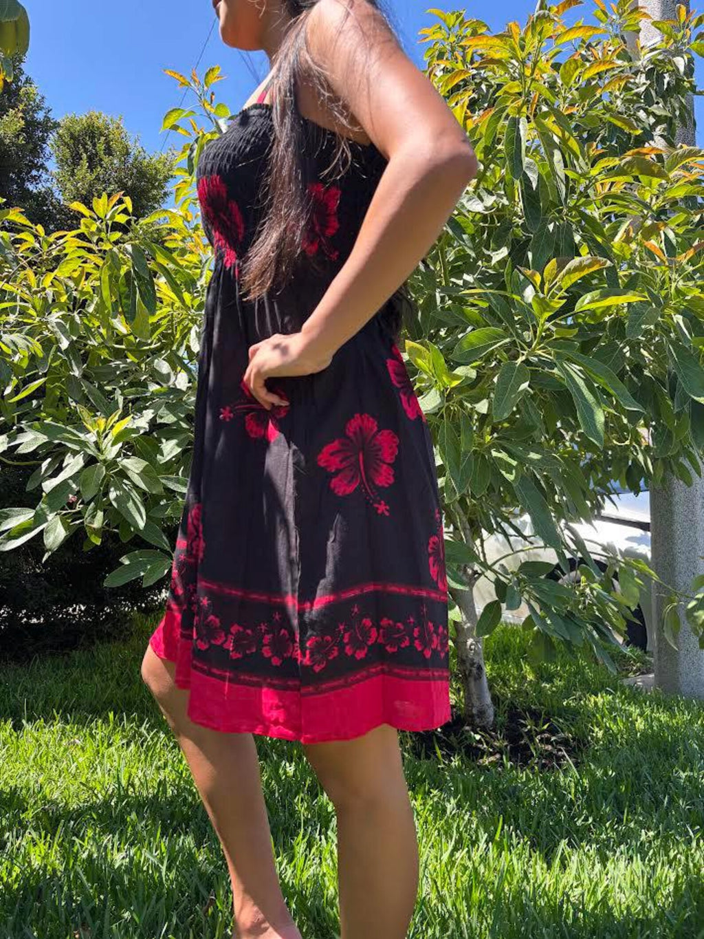 Kalei Sun Dress - Red