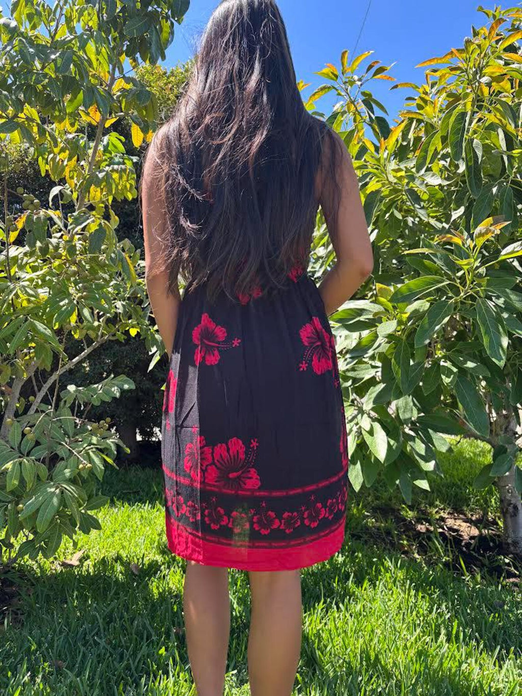 Kalei Sun Dress - Red