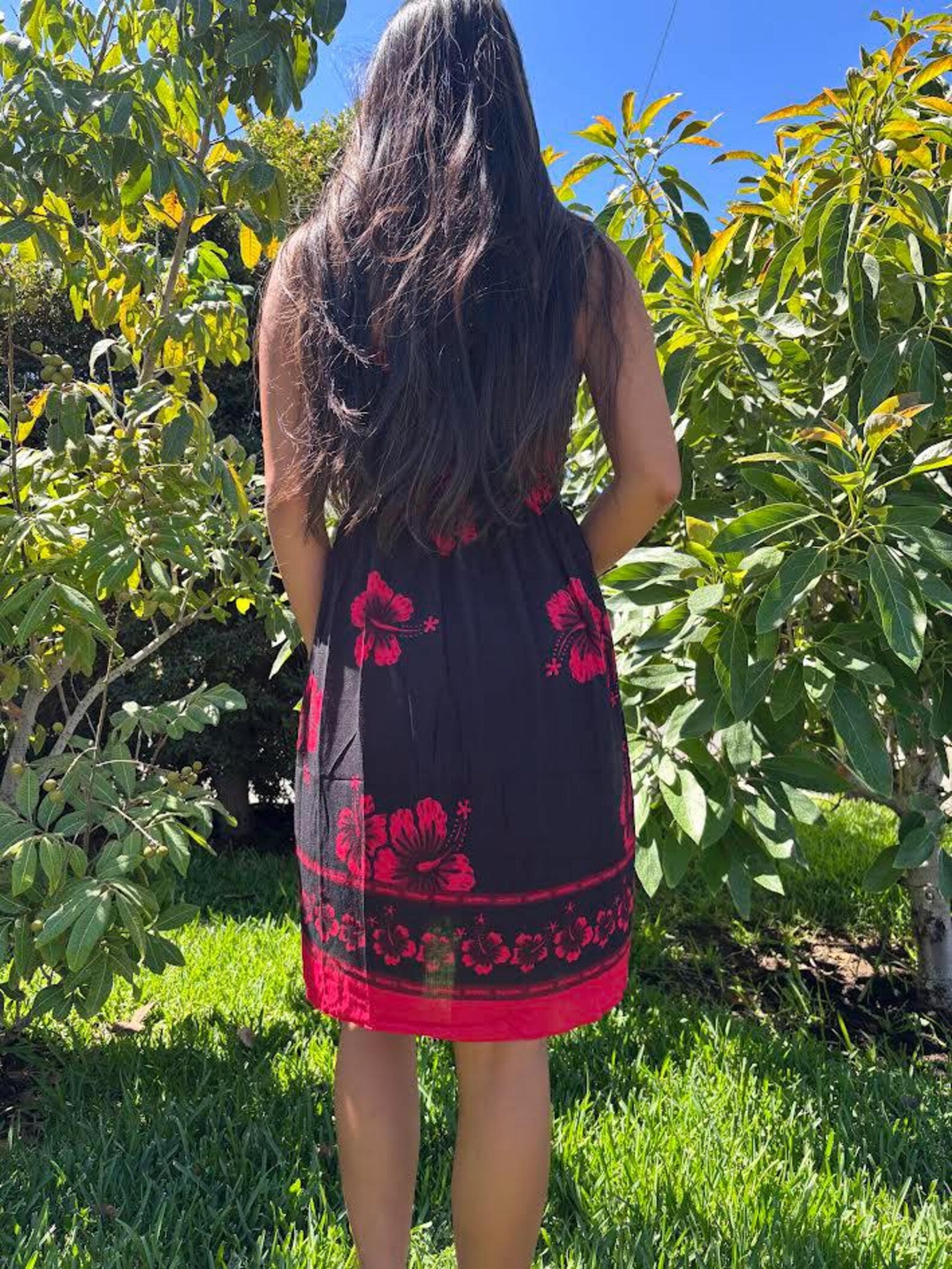 Kalei Sun Dress - Red