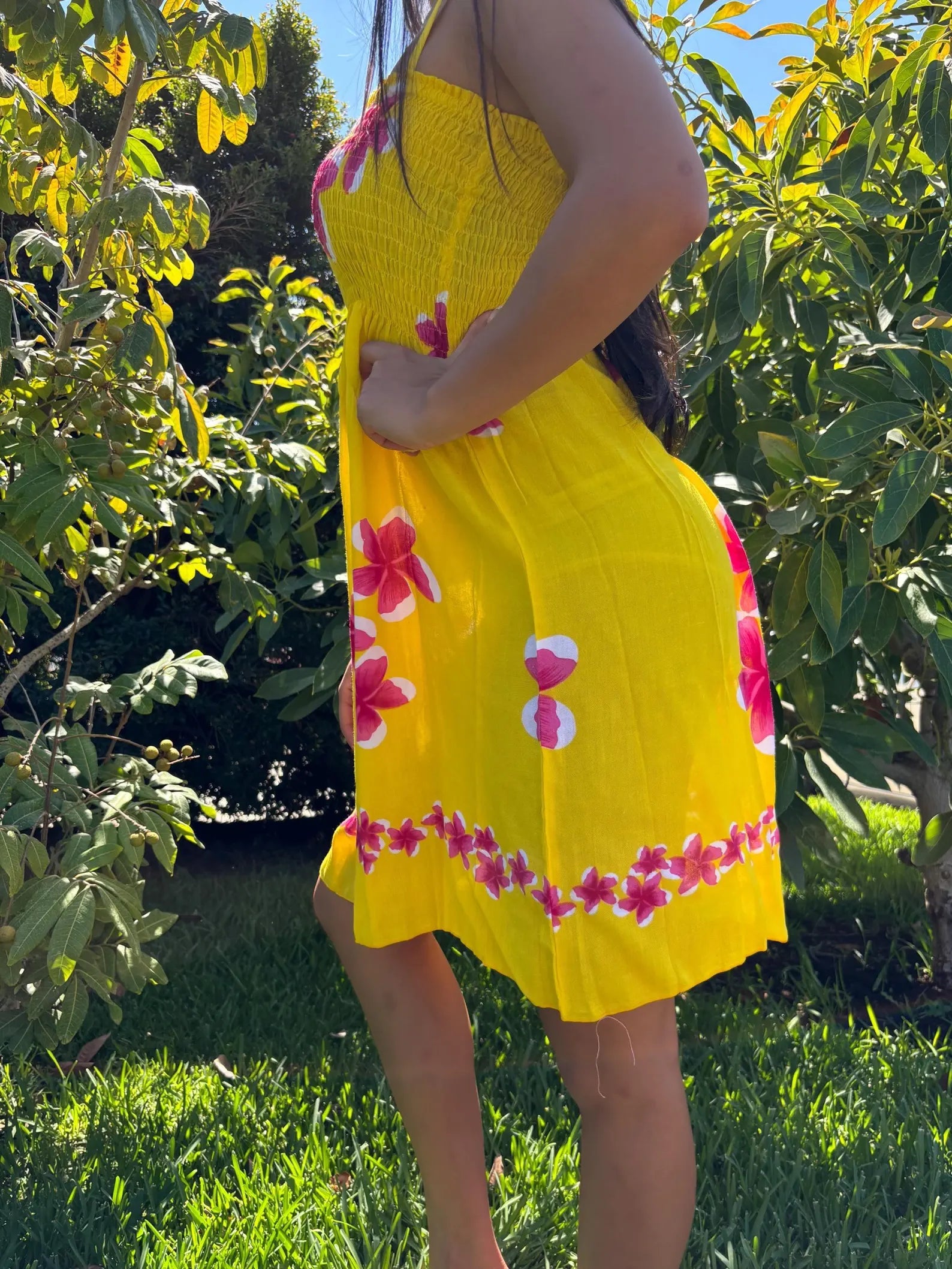 Mahina Sun Dress - Yellow