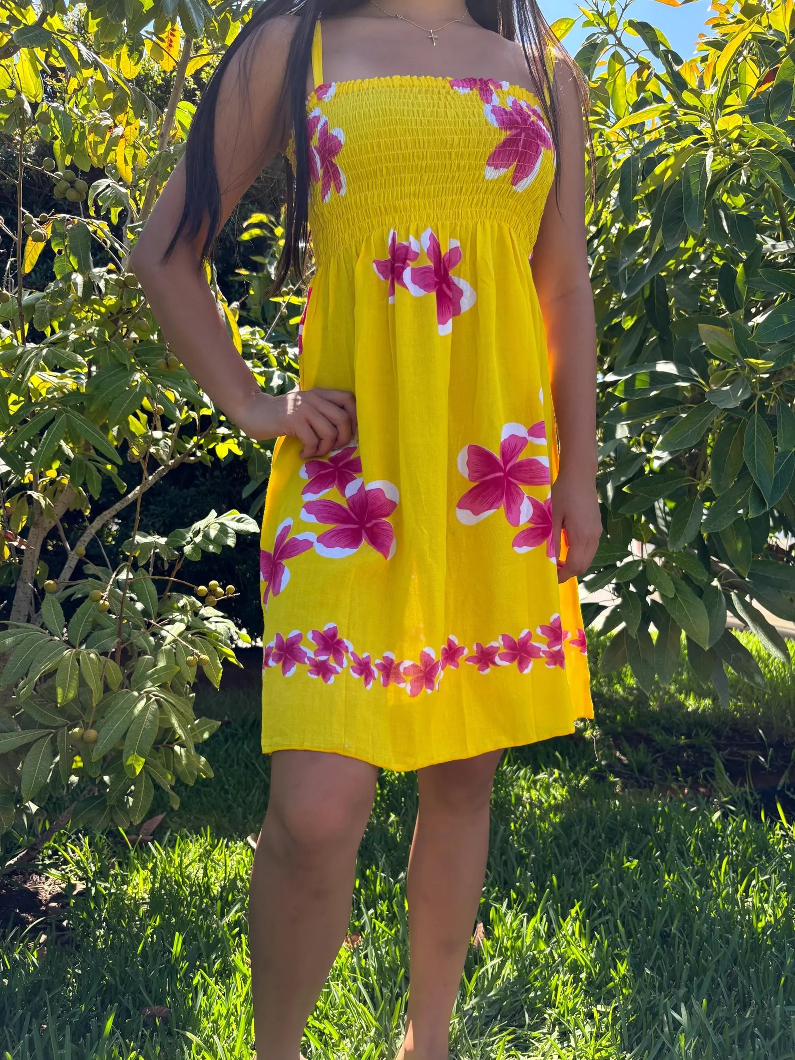 Mahina Sun Dress - Yellow