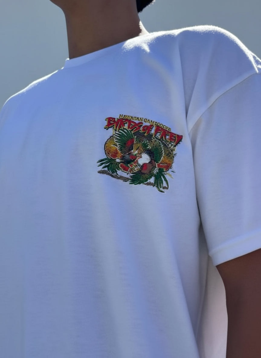 Birds of Prey Graphic Tee - Black & White