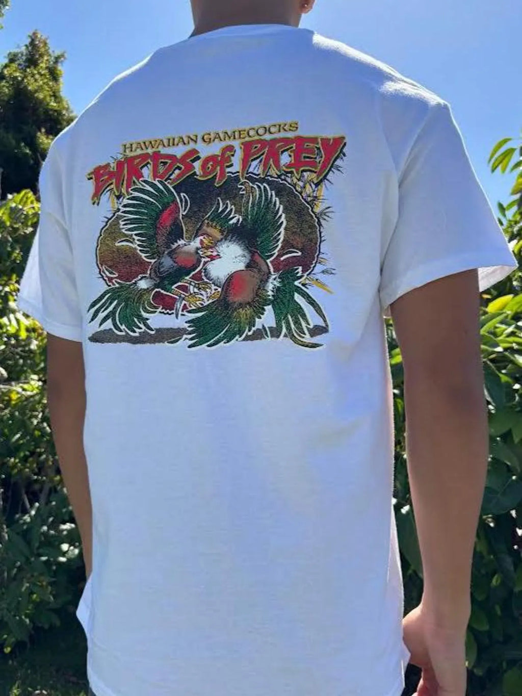 Birds of Prey Graphic Tee - Black & White