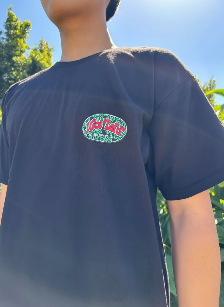 I Got Lei'd Graphic Tee - Black & White