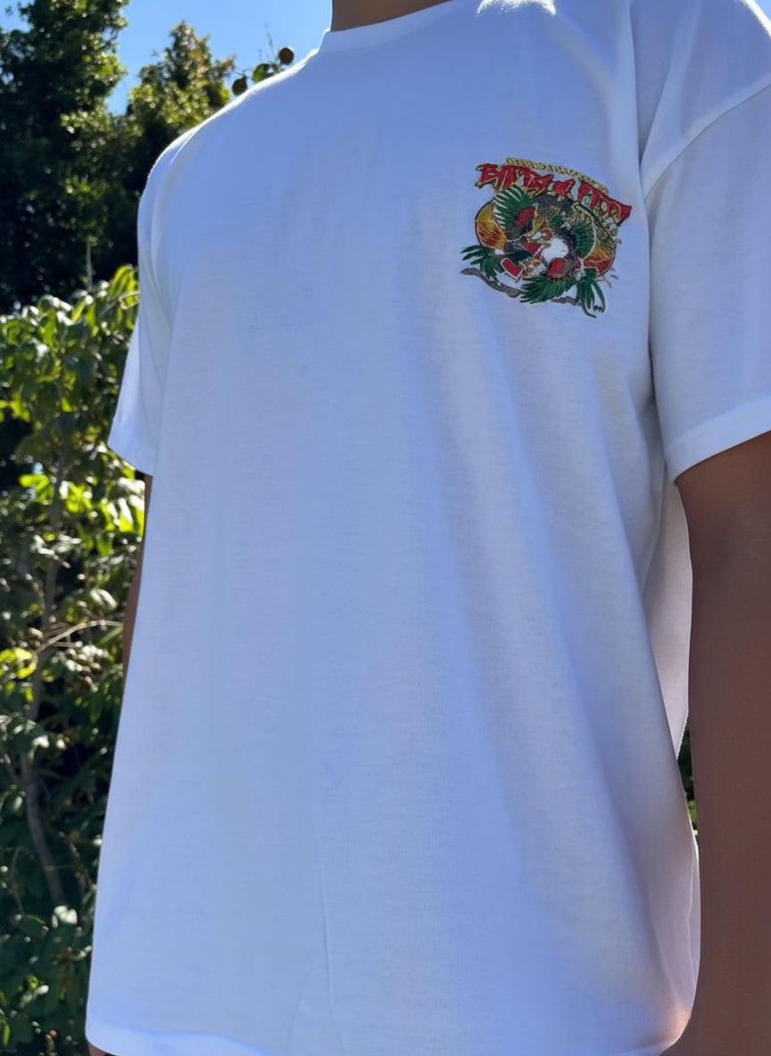 Birds of Prey Graphic Tee - Black & White