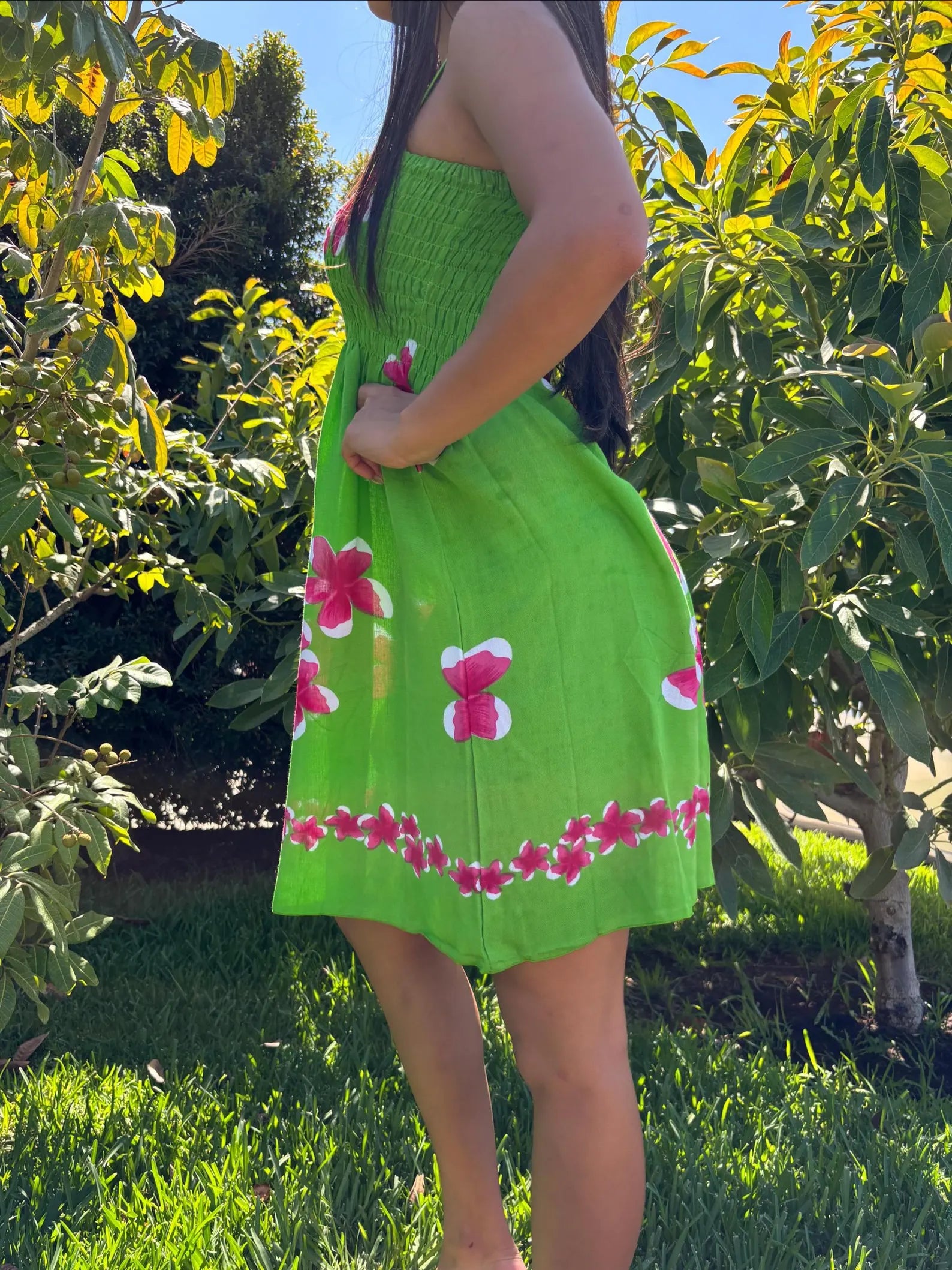 Mahina Sun Dress - Green