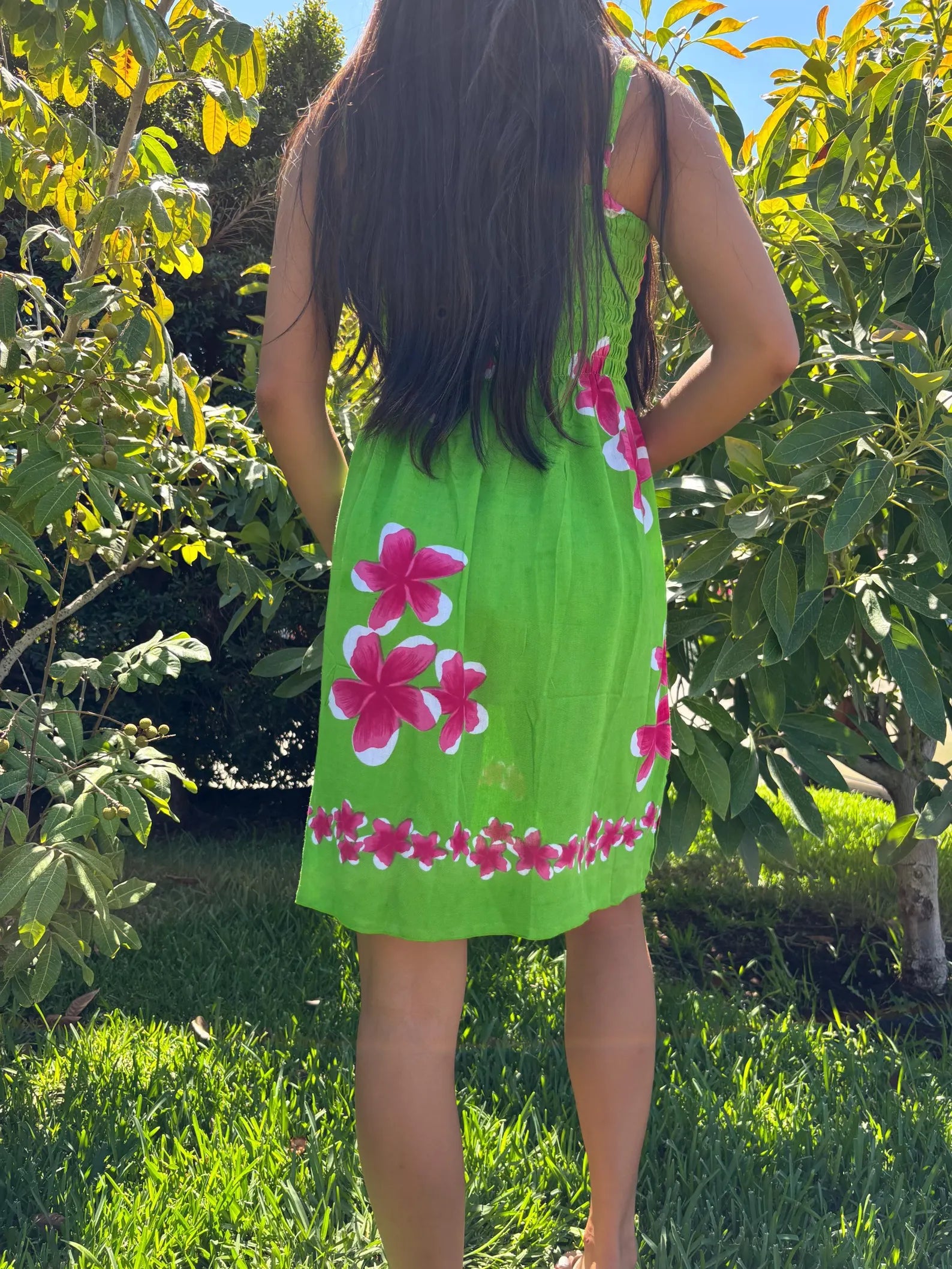 Mahina Sun Dress - Green