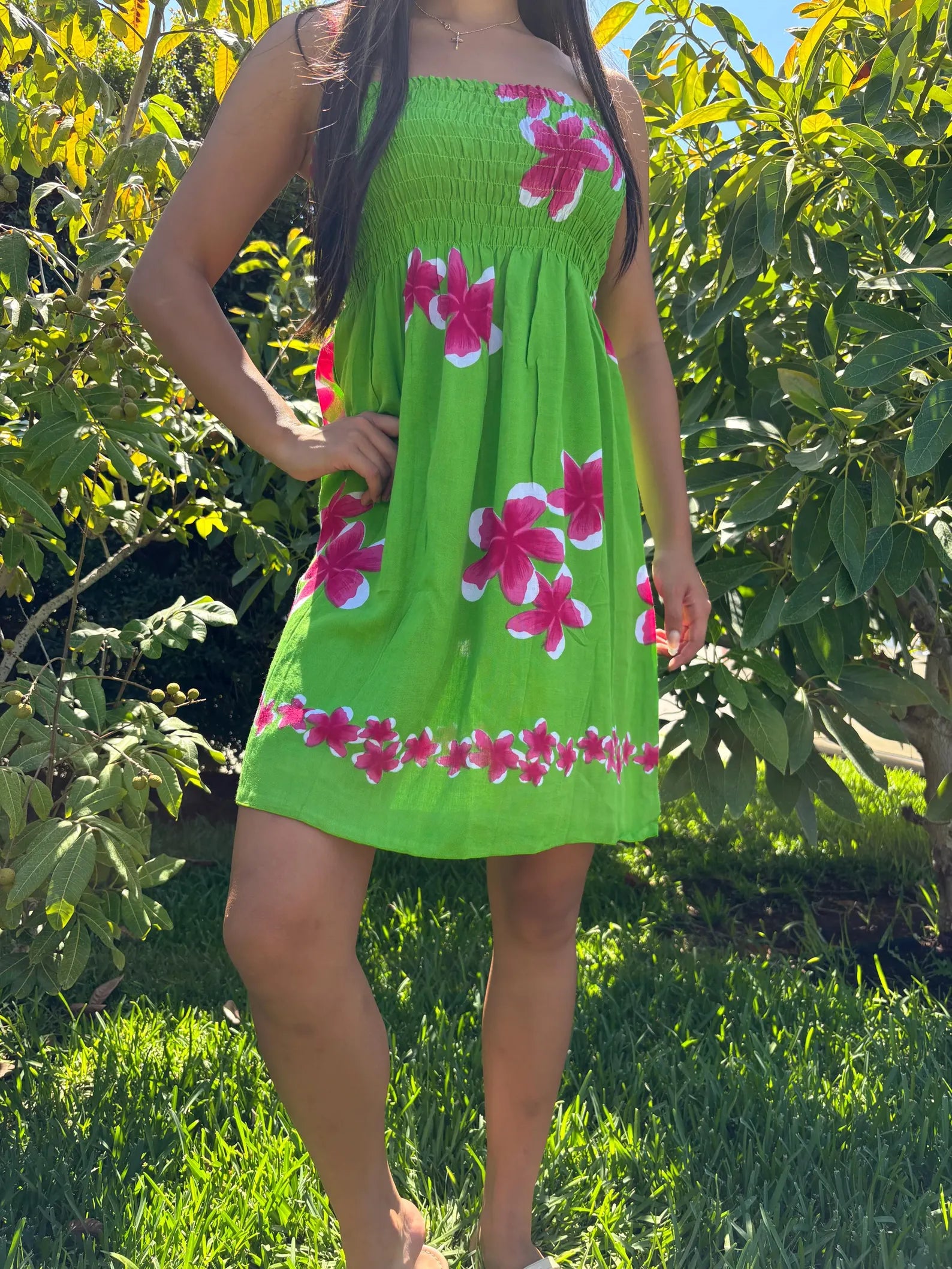 Mahina Sun Dress - Green