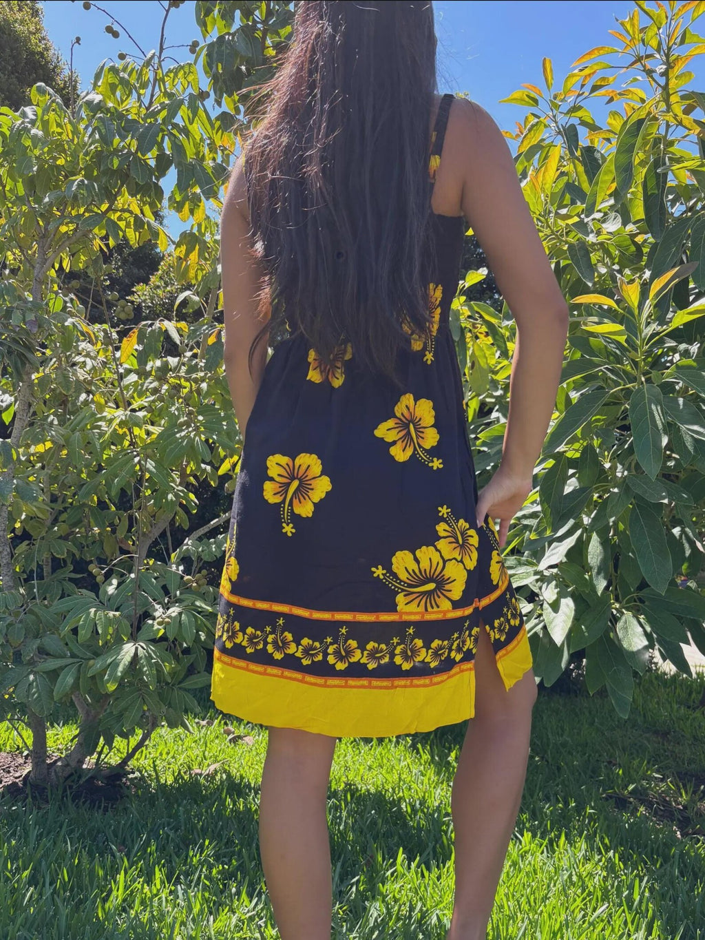 Kalei Sun Dress - Yellow