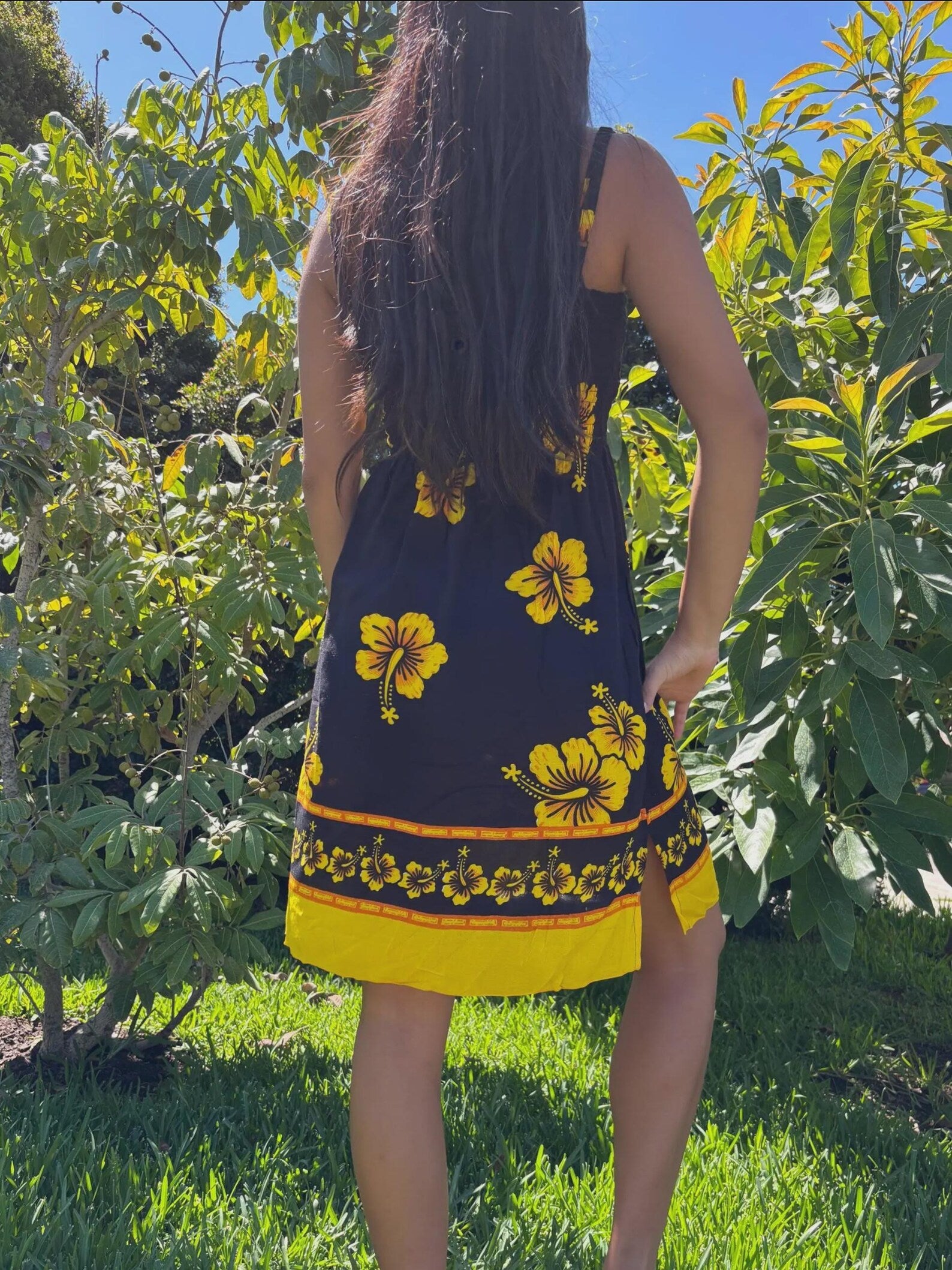 Kalei Sun Dress - Yellow