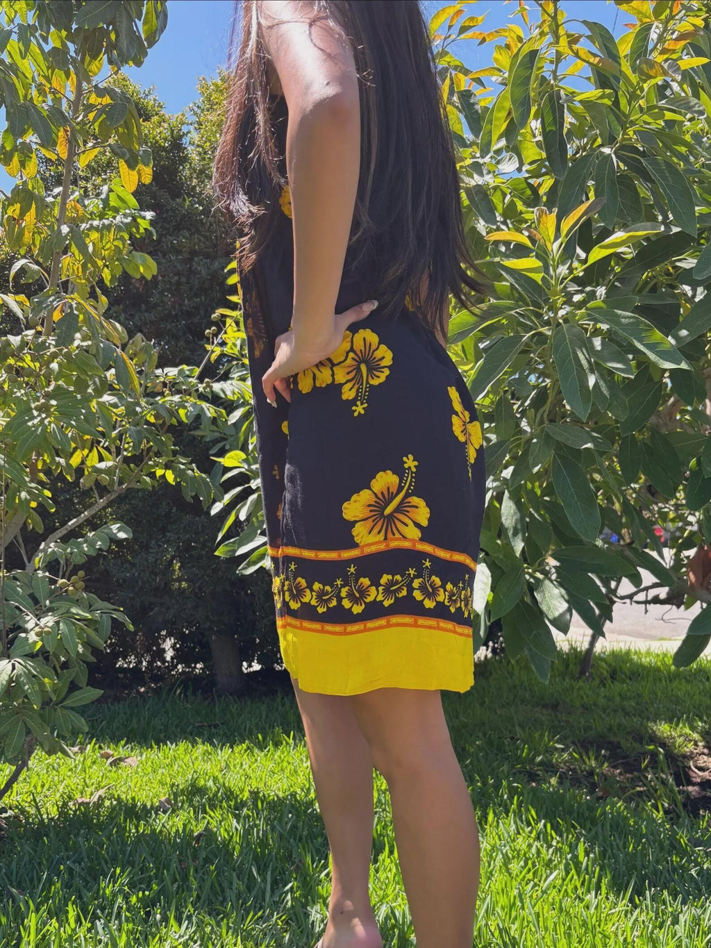 Kalei Sun Dress - Yellow