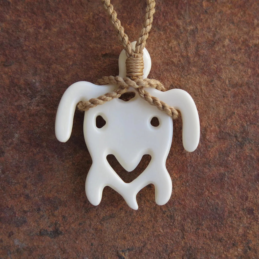 Honu Plumeria Pendant