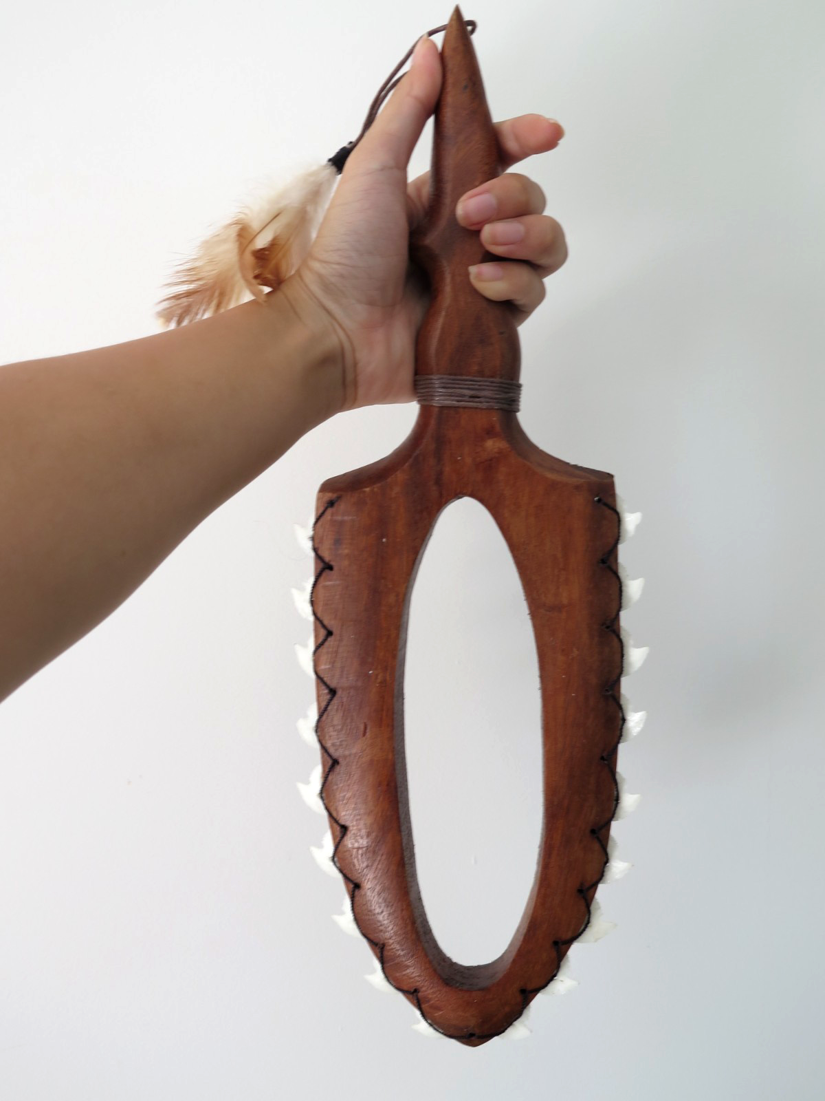Carved Lei O Mano