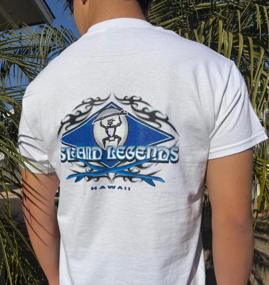 Island Legends Graphic Tee - White