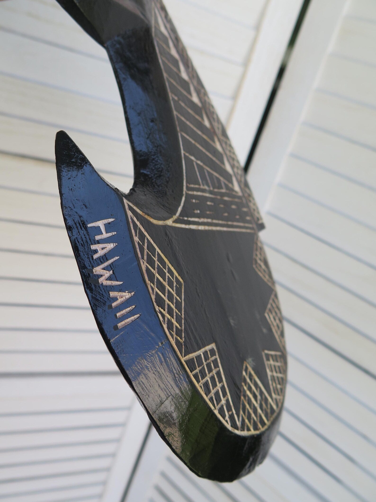 HAWAII Engraved War Weapon