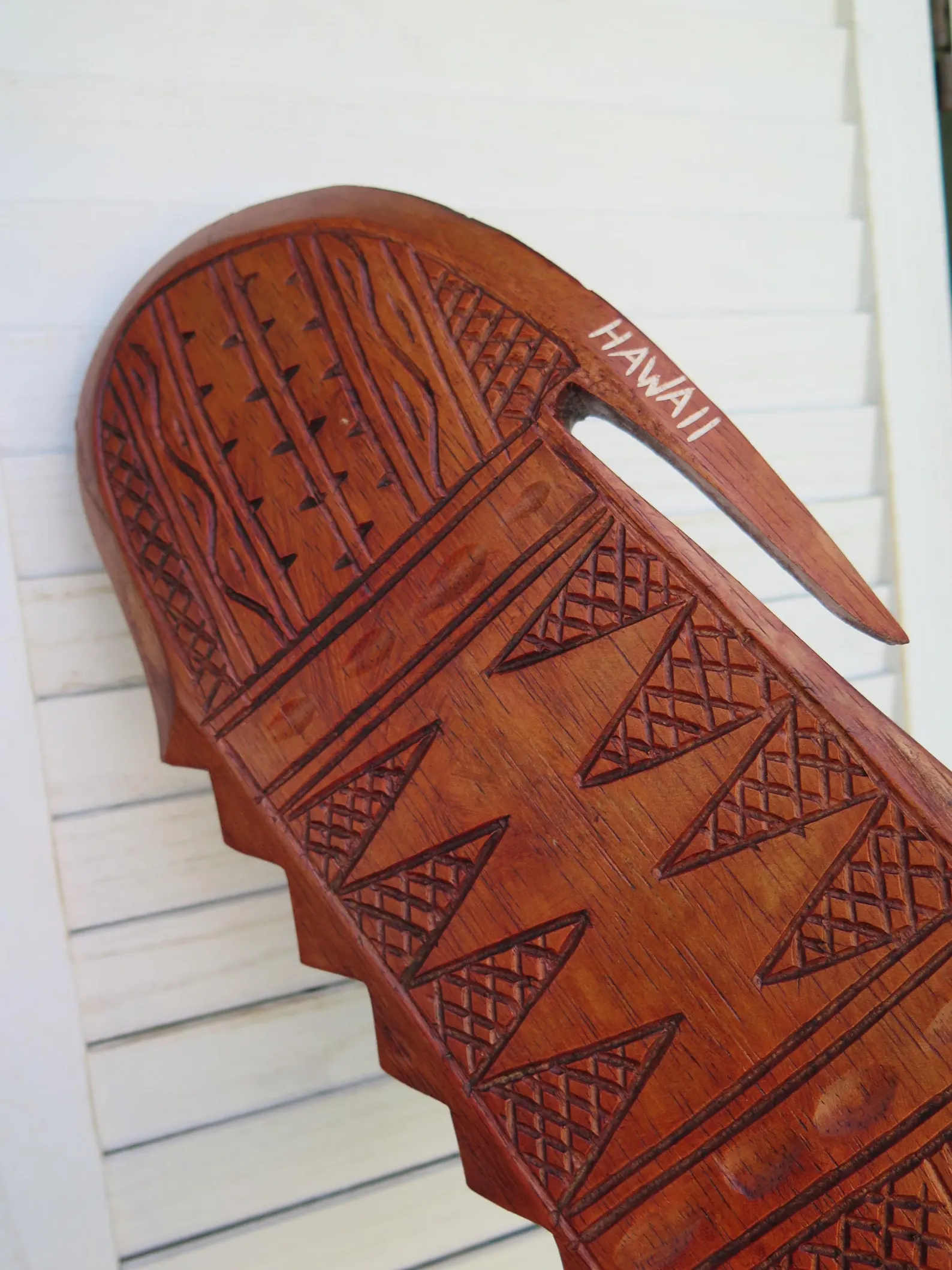 HAWAII Engraved Paddle