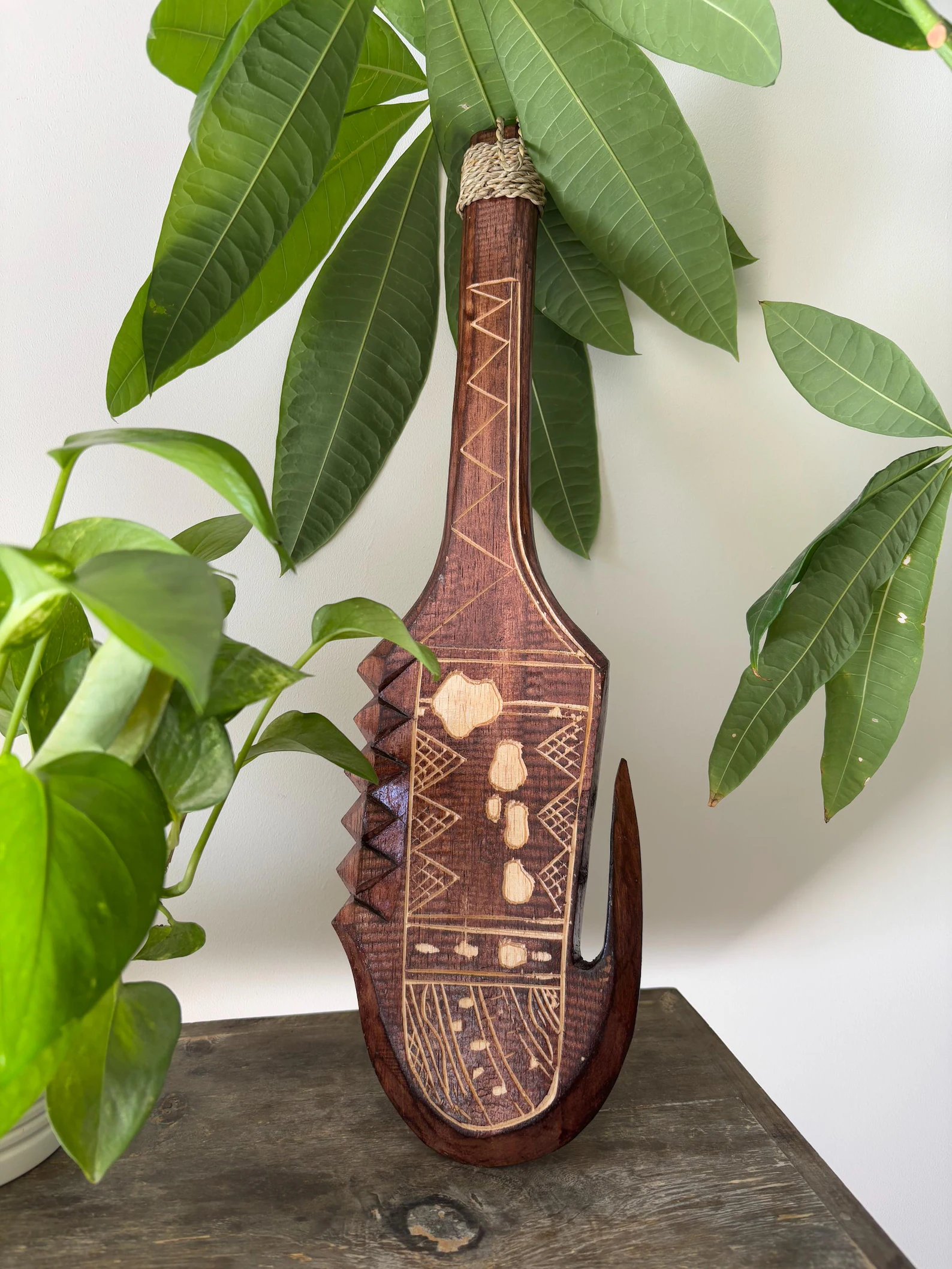 HAWAII Islands Engraved Paddle