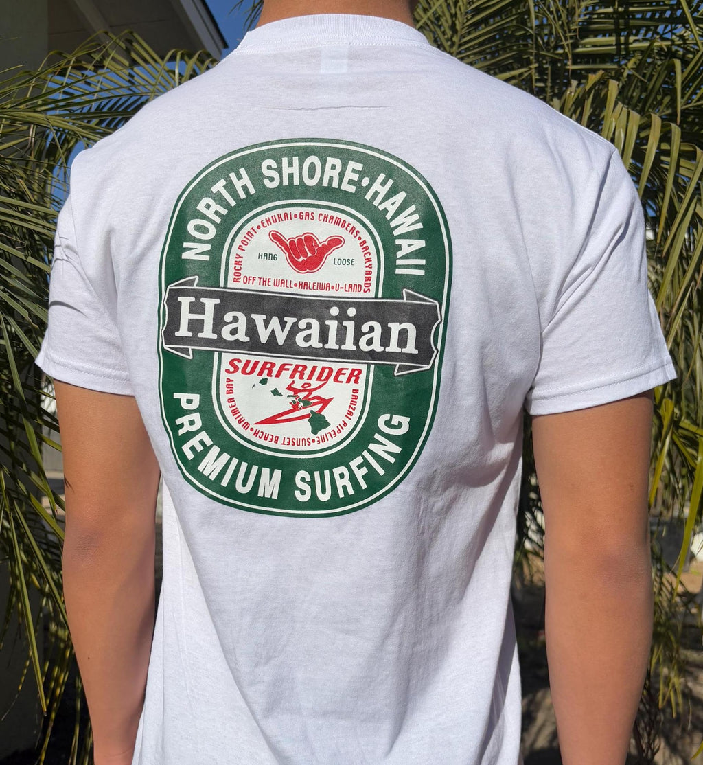 North Shore Heineken Graphic Tee - White