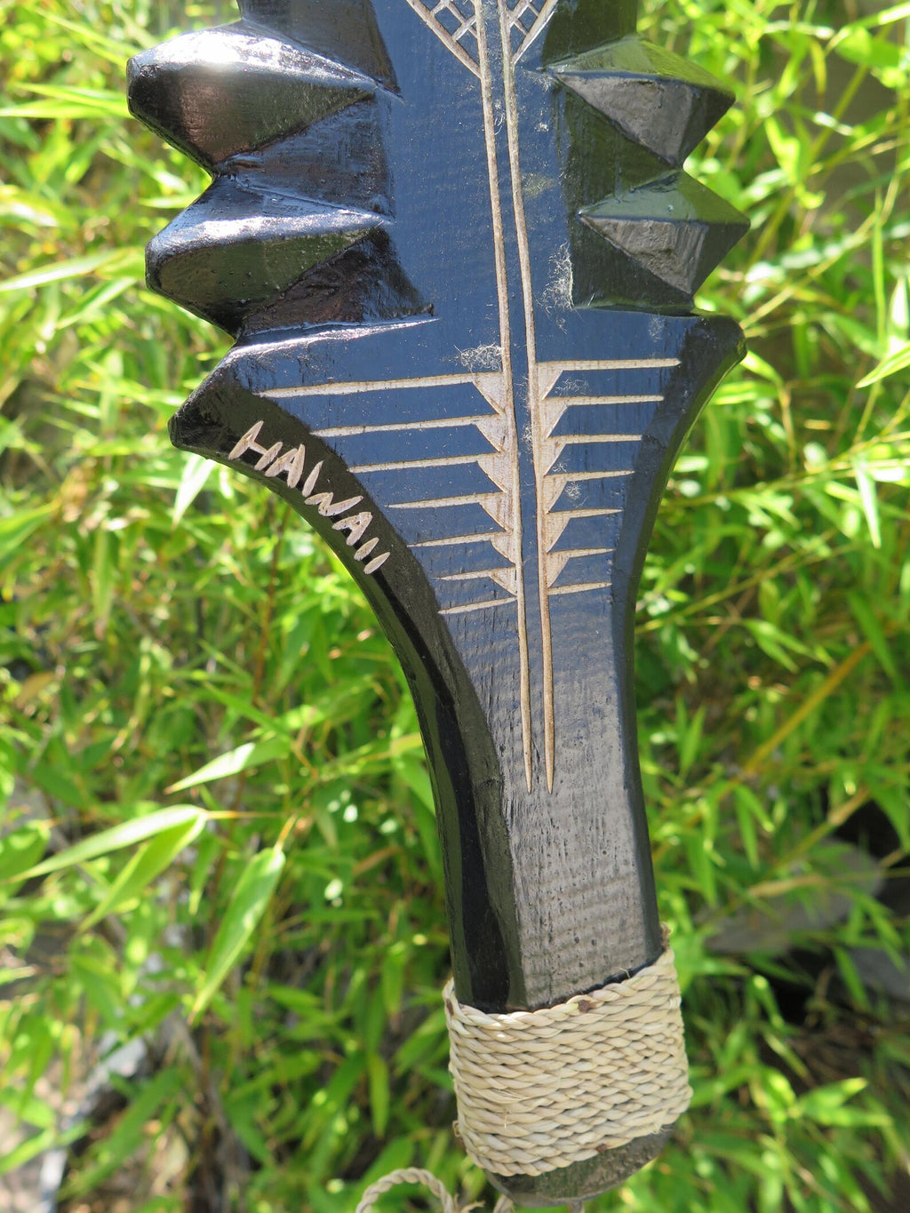 Polynesian Engraved War Weapon
