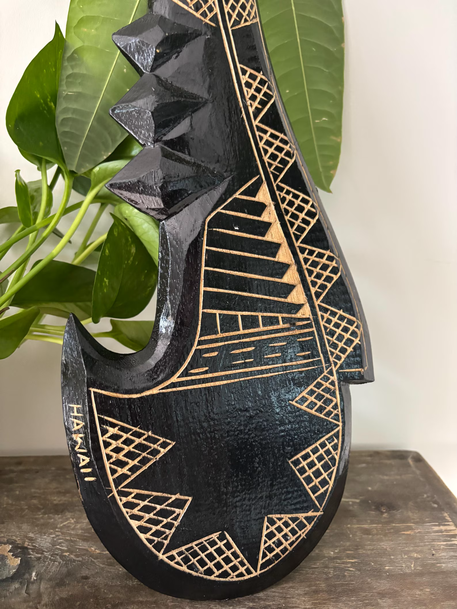 HAWAII Engraved War Weapon