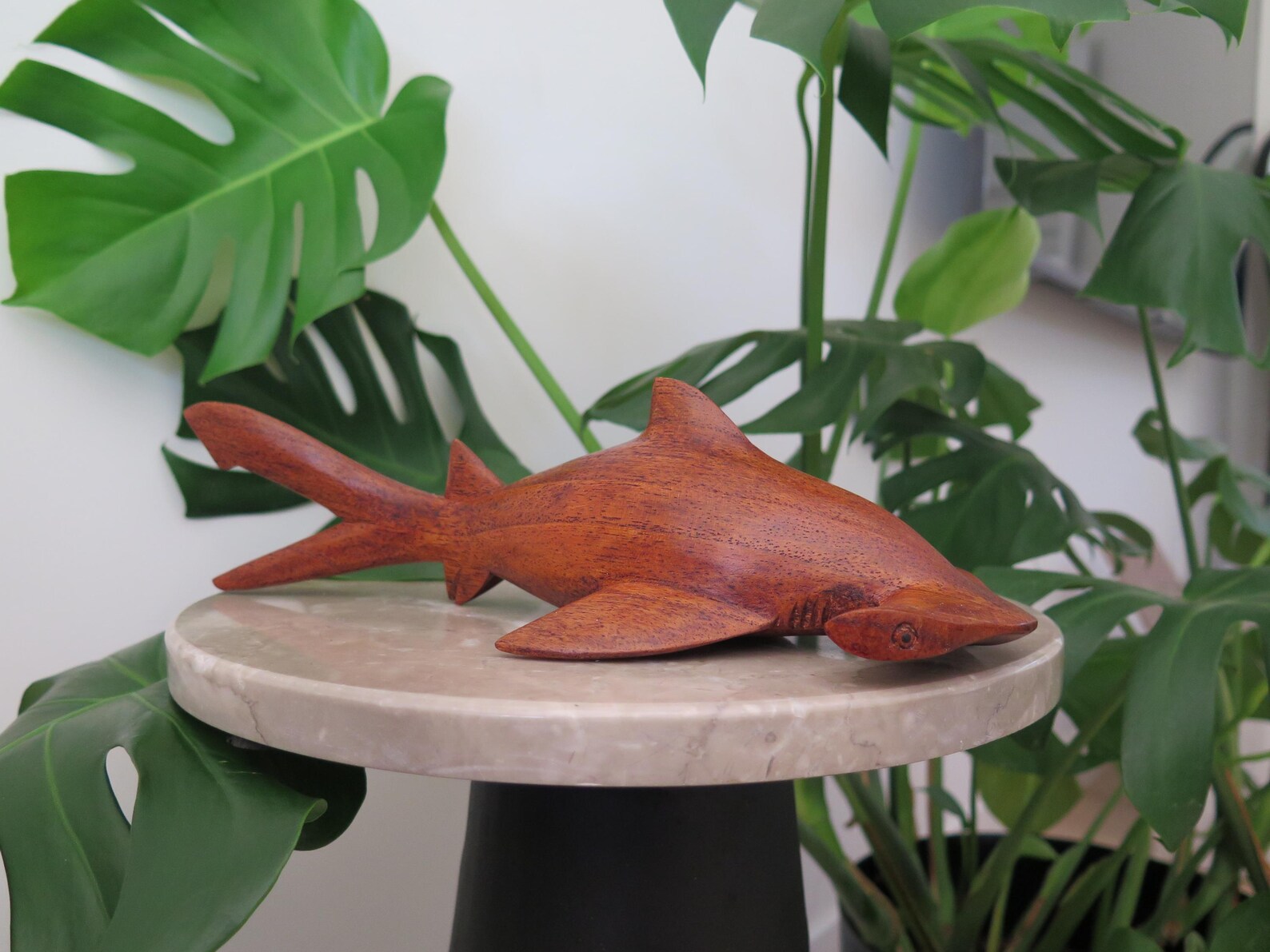 Hammerhead Engraved Statue