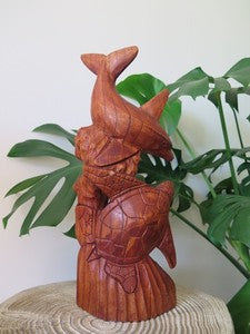 Honu Dolphin Sculpture