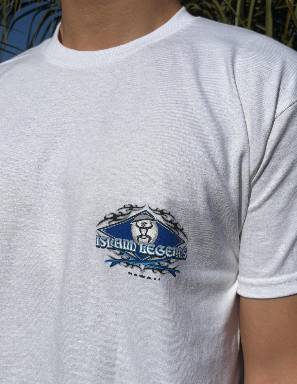 Island Legends Graphic Tee - White